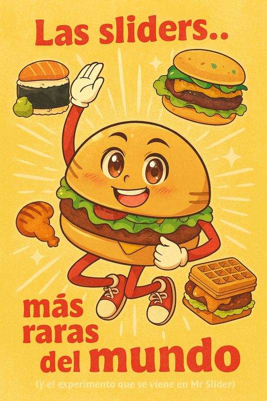 🍔 Las sliders más raras del mundo (y el experimento que se viene en Mr Slider)